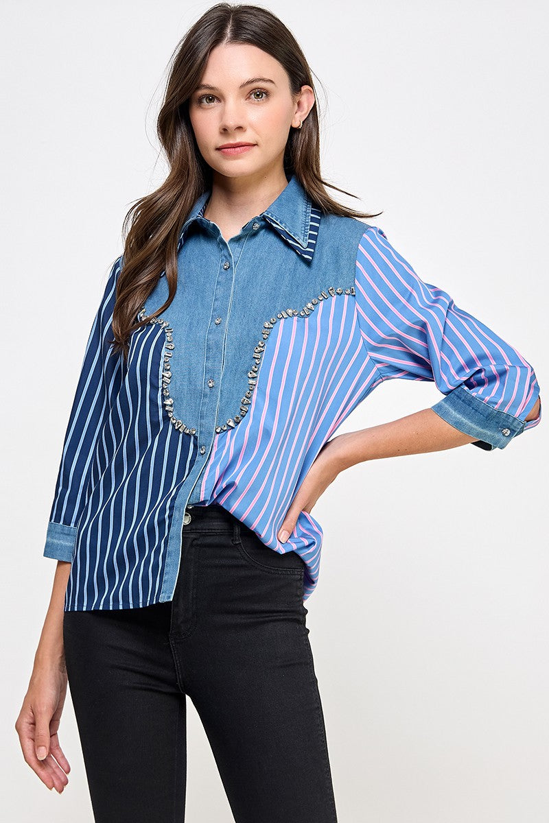 Rhinestone Radiance Shirt